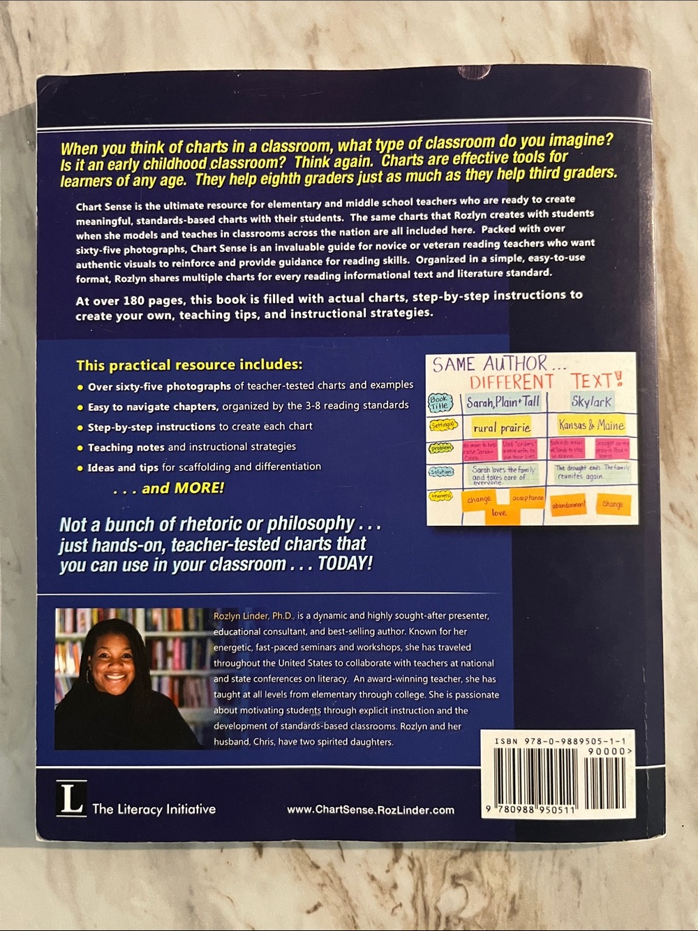 Chart Sense Common Sense Charts & Chart Sense for Writing - Picture 4 of 6